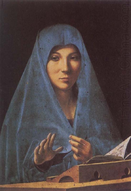 Virgin Annunciate, Antonello da Messina